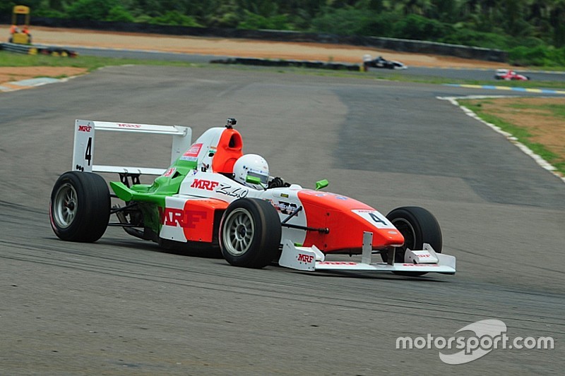 Parekh on pole for MRF 1600 Race 1