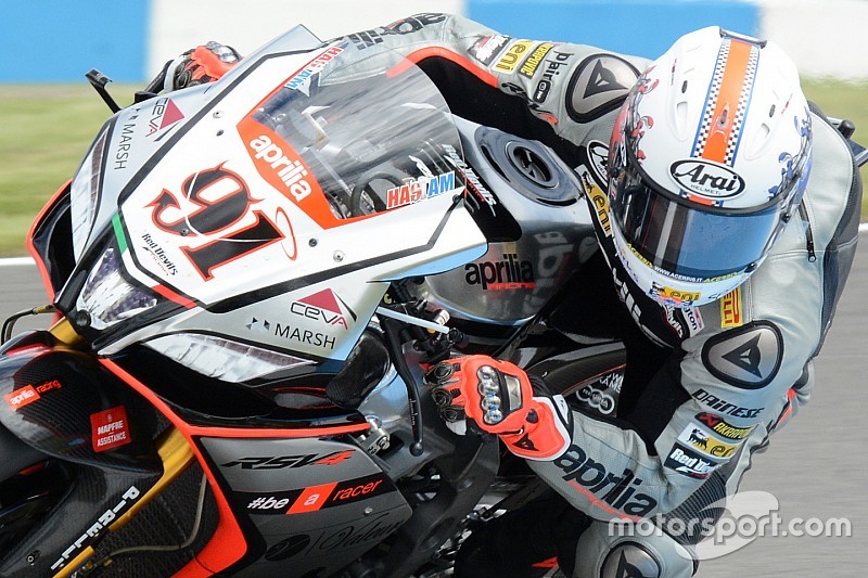 Leon Haslam, Aprilia Racing Team