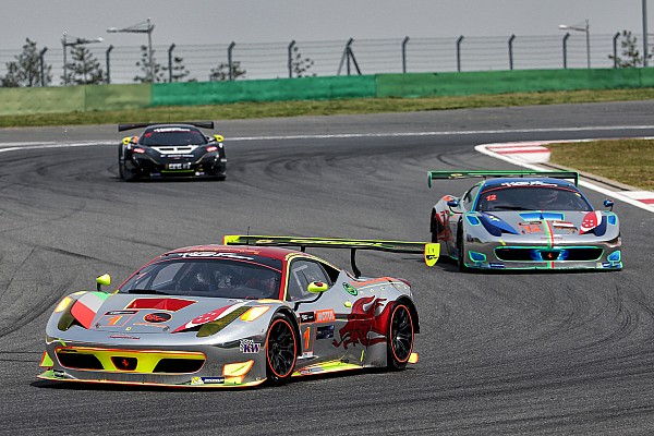 GT Asia:  Vilander on track at Fuji with Mok