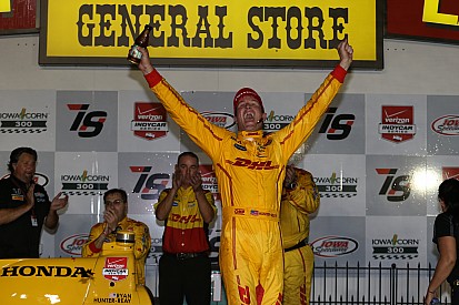 Victory a breath of fresh air for Hunter-Reay and Andretti