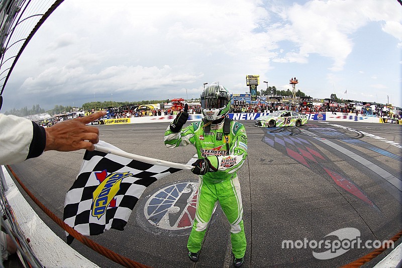 The comeback continues for Kyle Busch with New Hampshire win