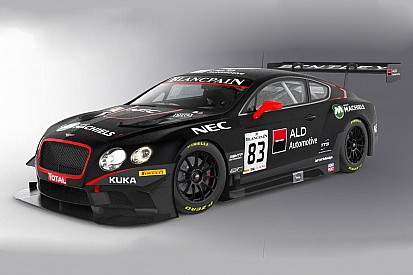 Bentley team HTP features new look at 24 hours Spa
