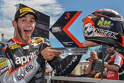 Aprilia, grande prestazione di Torres in Superpole
