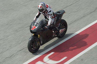 La Honda prova la ciclistica 2016 nei test di Misano