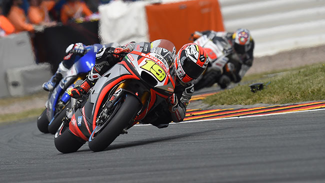Aprilia a punti anche in Germania con Bautista