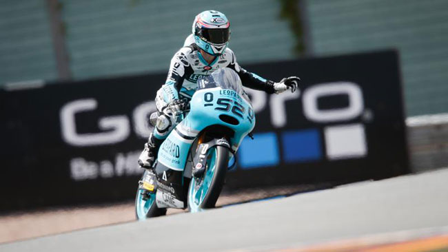 Sachsenring, Libere 3: Kent sempre in fuga solitaria