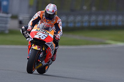 Dani Pedrosa non ha provato l'anteriore asimmetrica