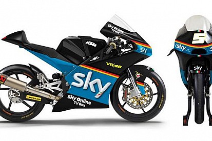 Nuova livrea "tedesca" per lo Sky Racing Team VR46