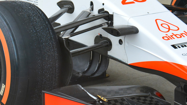 Manor: nuovi turning vanes in tre parti