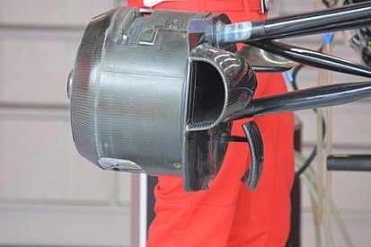 Ferrari: c'è una modifica alla brake duct anteriore