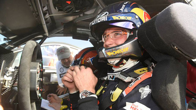 Neuville: "Punto al secondo podio consecutivo"
