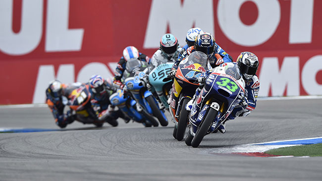 Bastianini sesto dopo una bella bagarre ad Assen