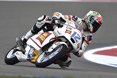 Solo 5 giri per Matteo Ferrari nel giovedì di Assen