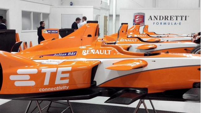 Londra, nuova livrea per il team Andretti Autosport