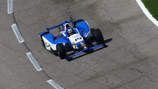 Vautier e Pippa Mann con Dale Coyne a Fontana