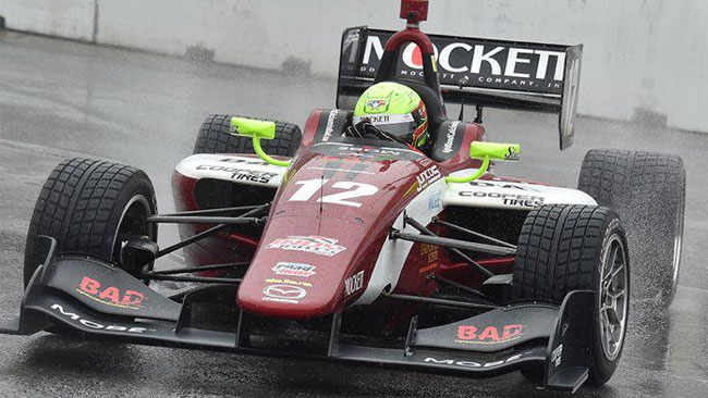 Spencer Pigot si impone anche sul bagnato a Toronto