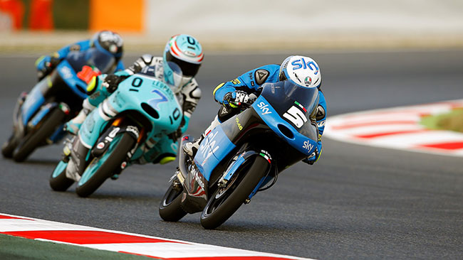 Fenati: "Qui a Barcellona soffriamo un po'"