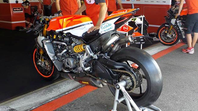 Ecco il nuovo terminale di scarico della Ducati