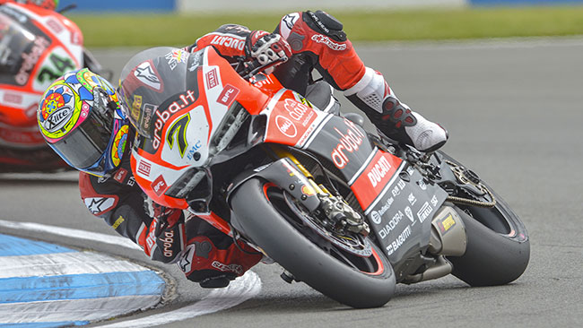 Due terzi posti per Davies e Ducati a Donington