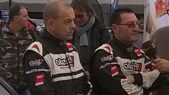 Riolo su Skoda Fabia alla Targa Florio 2015