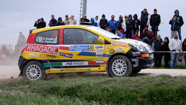 Tra le Twingo R2 la spunta Panzani all'Adriatico