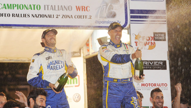 Il 2015 di Luca Pedersoli inizia all'Imola Rally Circuit