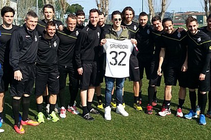 Savadori realizza un sogno e incontra il Cesena Calcio