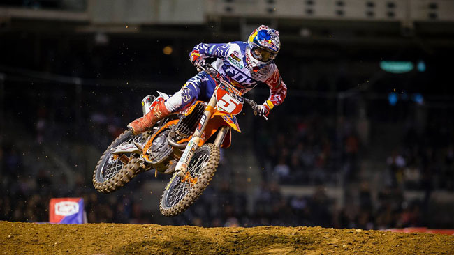 Ryan Dungey consolida la leadership ad Arlington