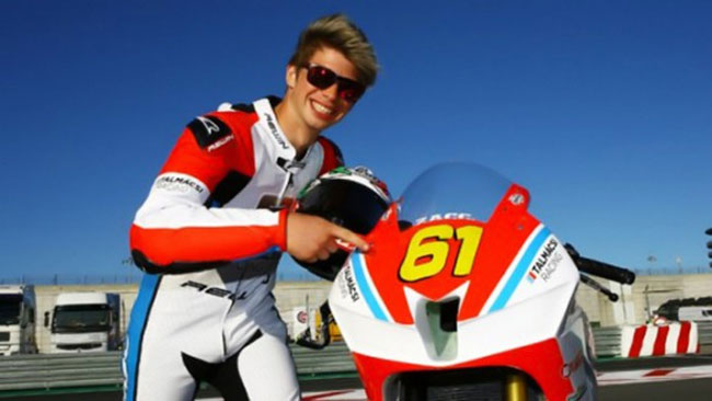 Zaccone in Stock 600 con la Talmacsi Racing Honda