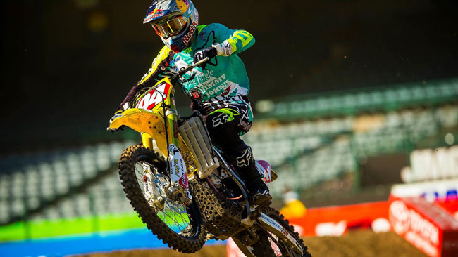 Bis di Ken Roczen all'Angel Stadium di Anaheim