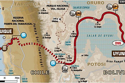 Dakar: oggi moto e quad ritornano verso Iquique