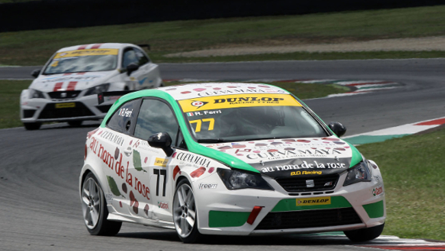 Vallelunga, Gara 2: ancora Albanese, Ferri campione!