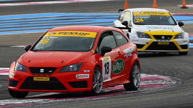 Alberto Bassi al comando nelle libere del Castellet