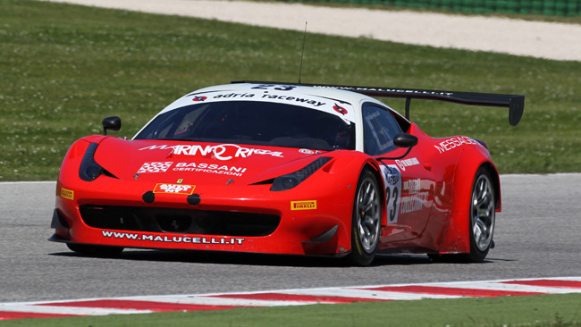 Necchi e Frassineti con il Team Malucelli a Monza