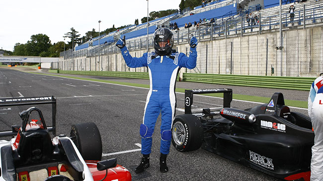 In gara 1 a Vallelunga si impone la F3 di Milani