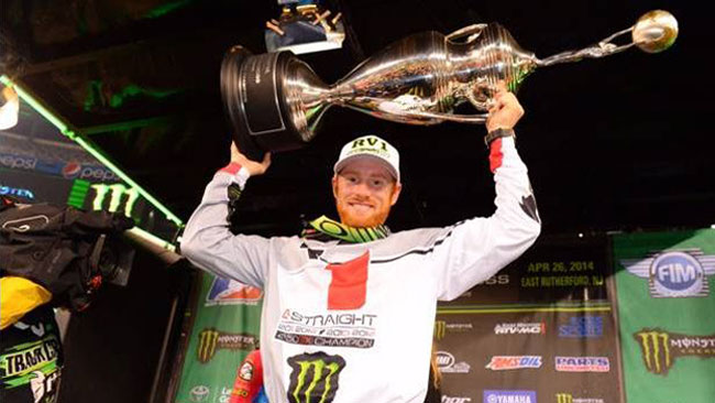 Ryan Villopoto festeggia il quarto titolo consecutivo!