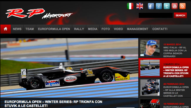 Online il nuovo sito della RP Motorsport