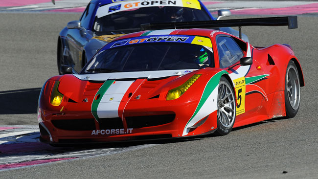 Le Ferrari dominano la Winter Series del Paul Ricard