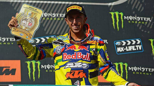 Tony Cairoli votato sportivo italiano dell'anno
