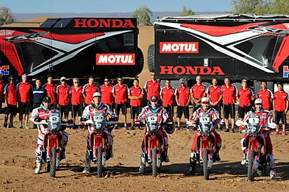 Honda HRC pronta per andare all'assalto della Dakar