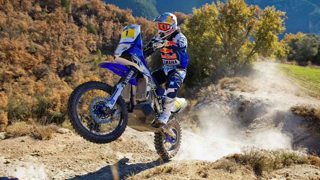 Ecco la Yamaha 450F Rally 2014 di Cyril Despres