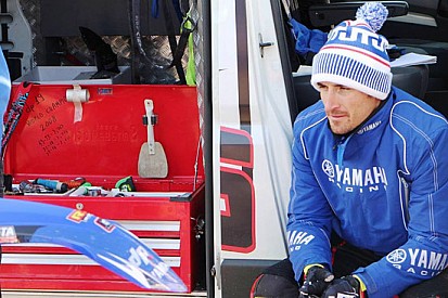 David Philippaerts prova a Mantova la Yamaha 2014