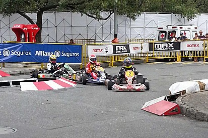 Castroneves e Leal vincono in kart in Colombia