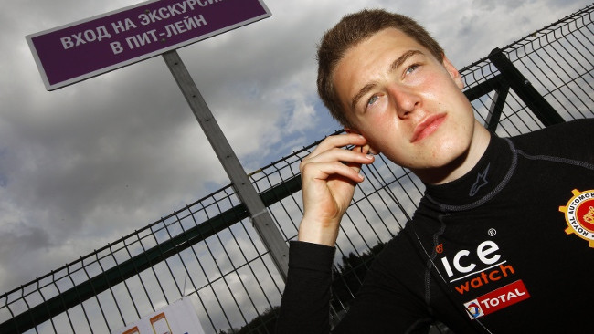 Stoffel Vandoorne a Baku con la McLaren di Boutsen