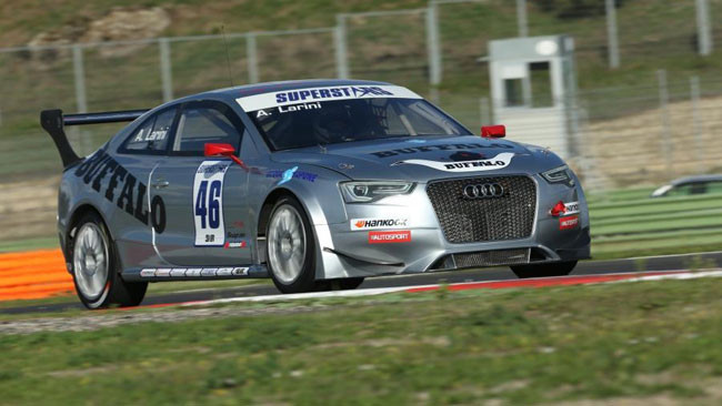 Vallelunga, Gara 2: Larini su Audi precede Berton