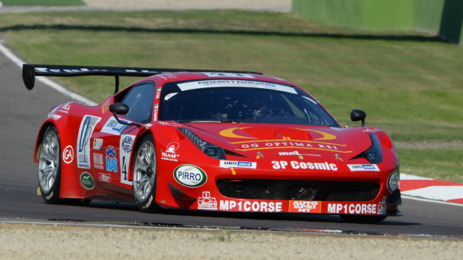 Necchi sostituisce Cirò sulla Ferrari della MP1 Corse