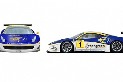 Ombra al via del GT Open con Camathias-Cordoni