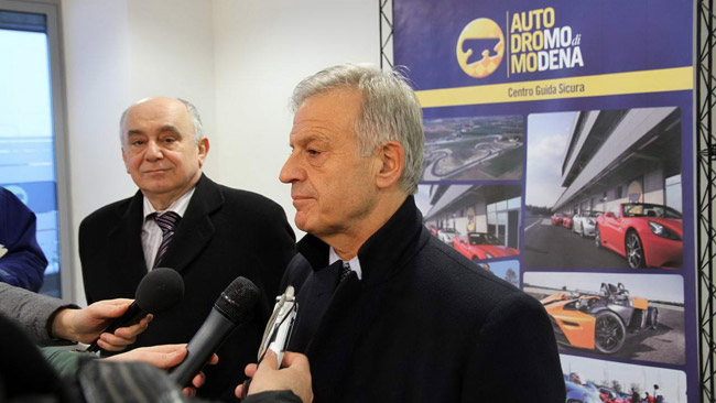 Il Ministro Clini visita l'Autodromo di Modena