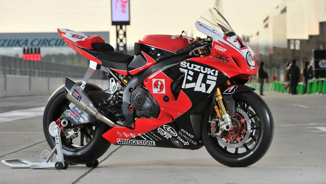 Leon Camier con Yoshimura alla 8 Ore di Suzuka