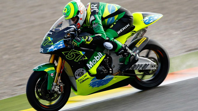 Eric Granado al via a Misano con una Moto2